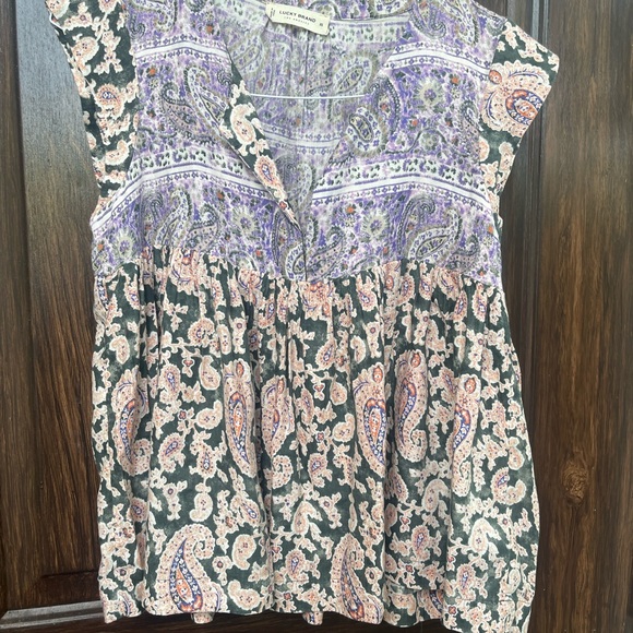 Sale‼️Lucky Brand Good Used Condition Top Size XS Will fit a Size Small/ Medium - Picture 2 of 14